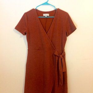 Madewell Texture & Thread Side-Tie Dress
